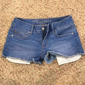 American Eagle “Shortie” Jean Shorts